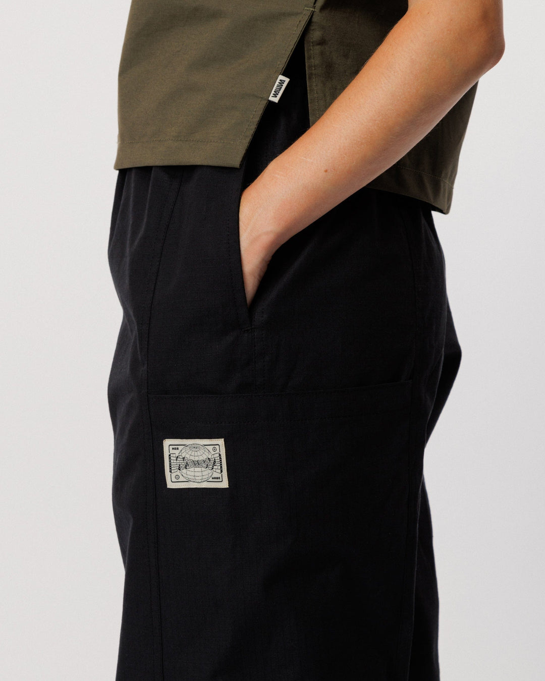 Ripstop Studio Pant - Black