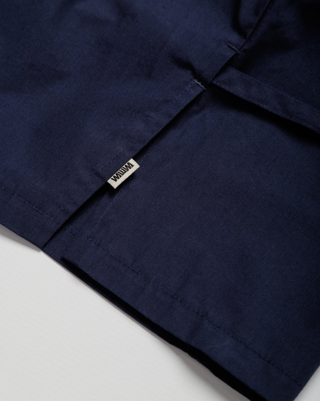 Aimee Poplin Top - Indigo Blue