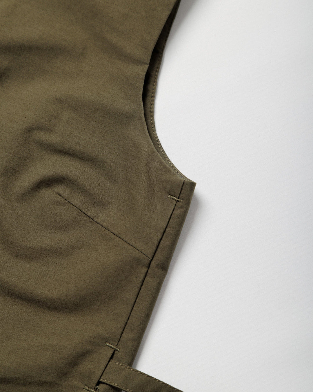 Aimee Poplin Top - Khaki