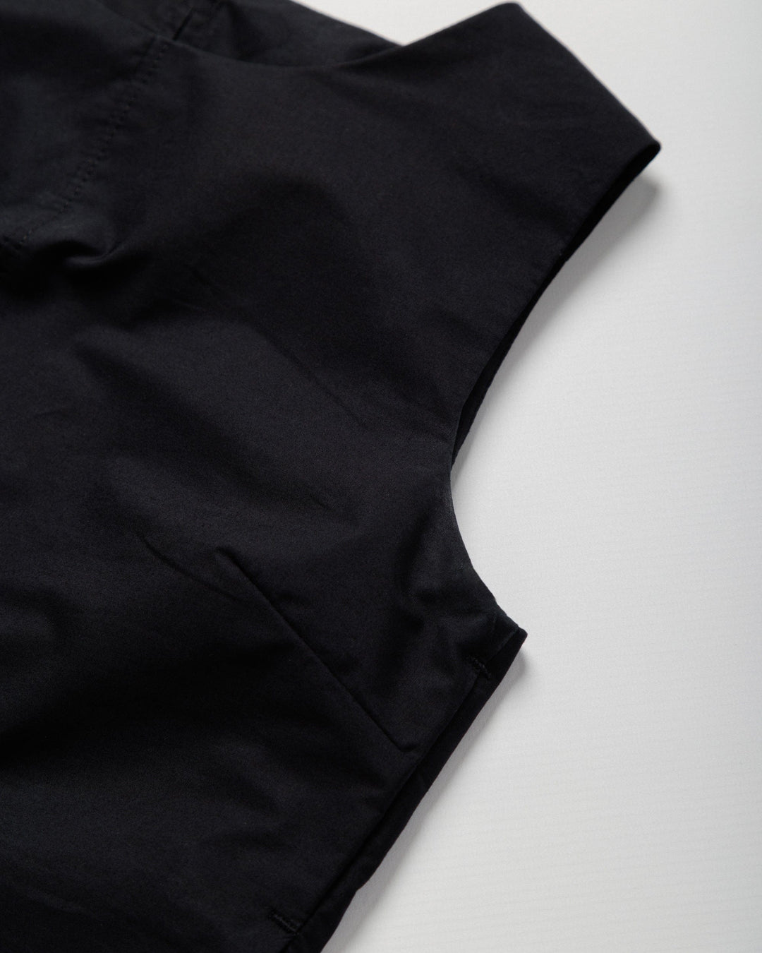 Aimee Poplin Top - Black
