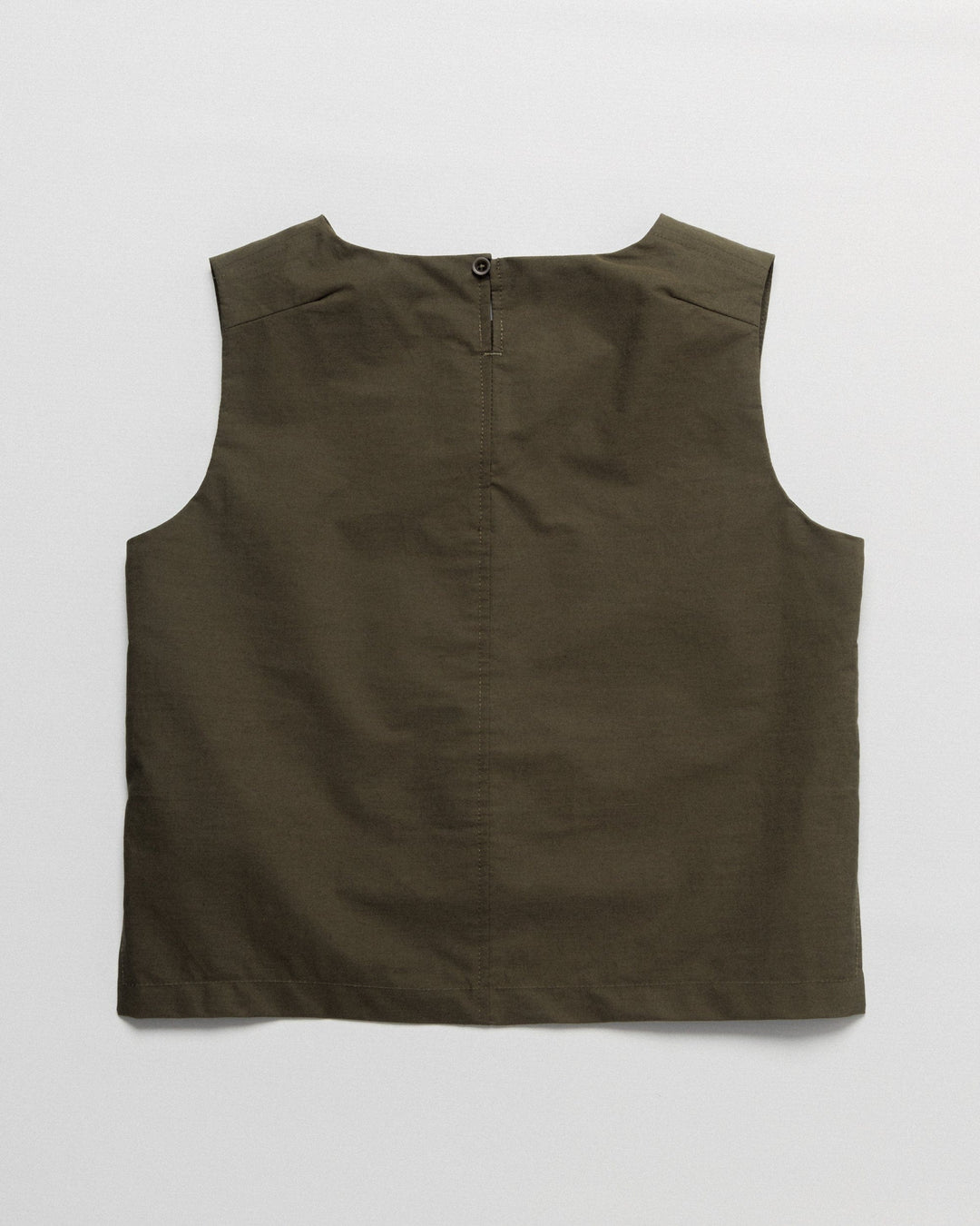 Aimee Poplin Top - Khaki