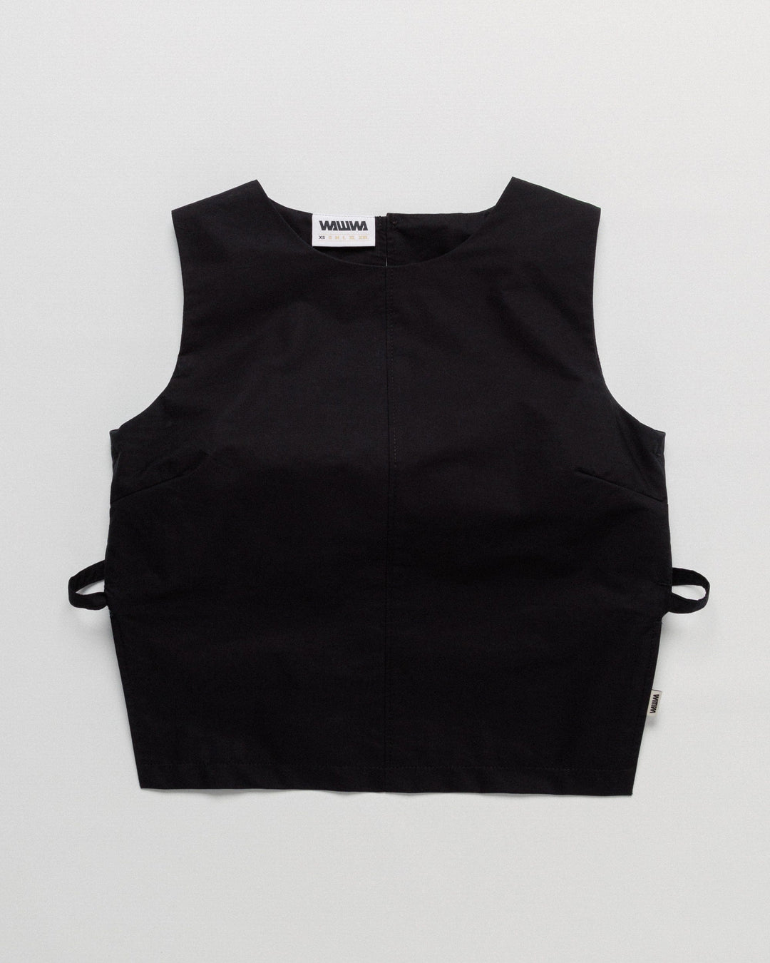 Aimee Poplin Top - Black