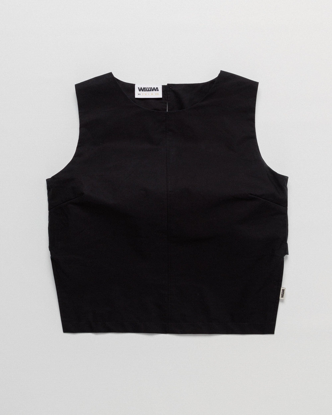 Aimee Poplin Top - Black