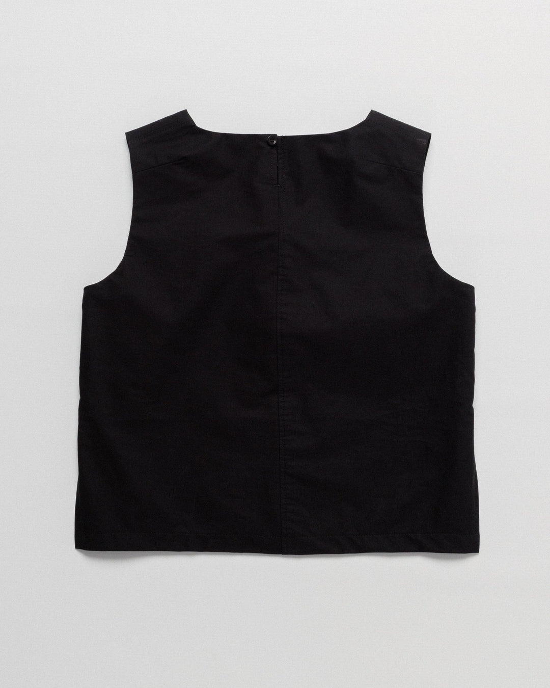 Aimee Poplin Top - Black
