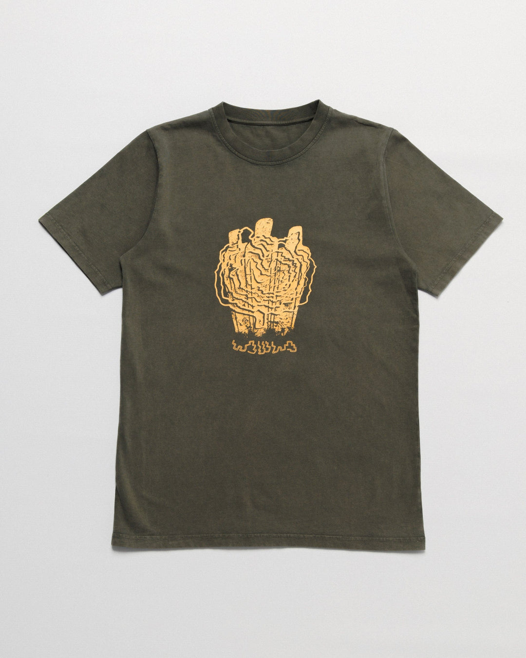 Psyclone T-Shirt - Vintage Khaki