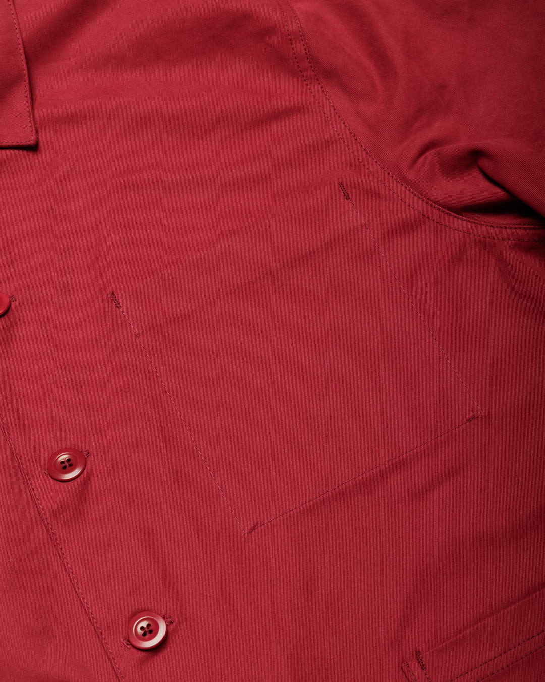 Mill Overshirt V2 - Maroon