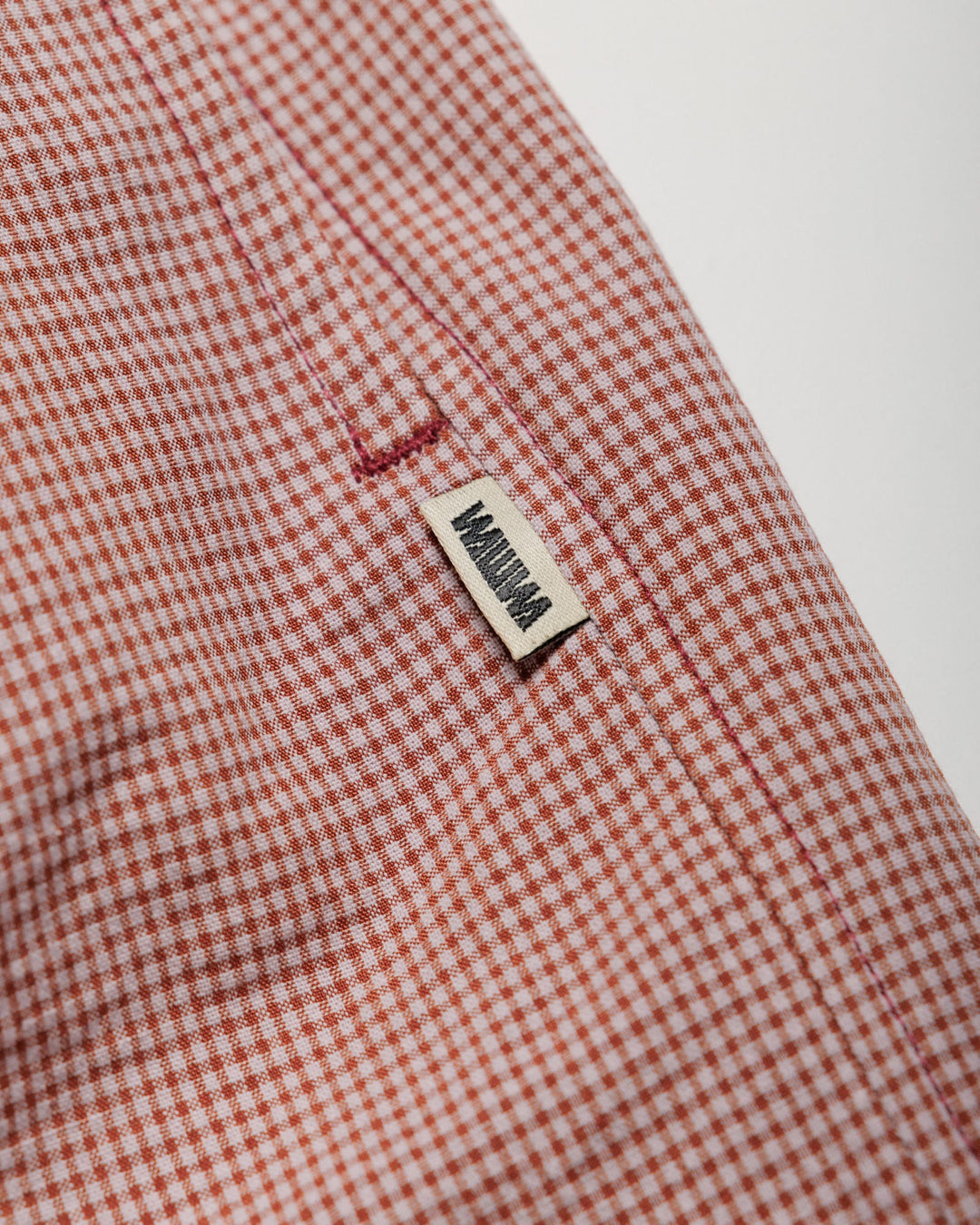 Patti Short - Red Check