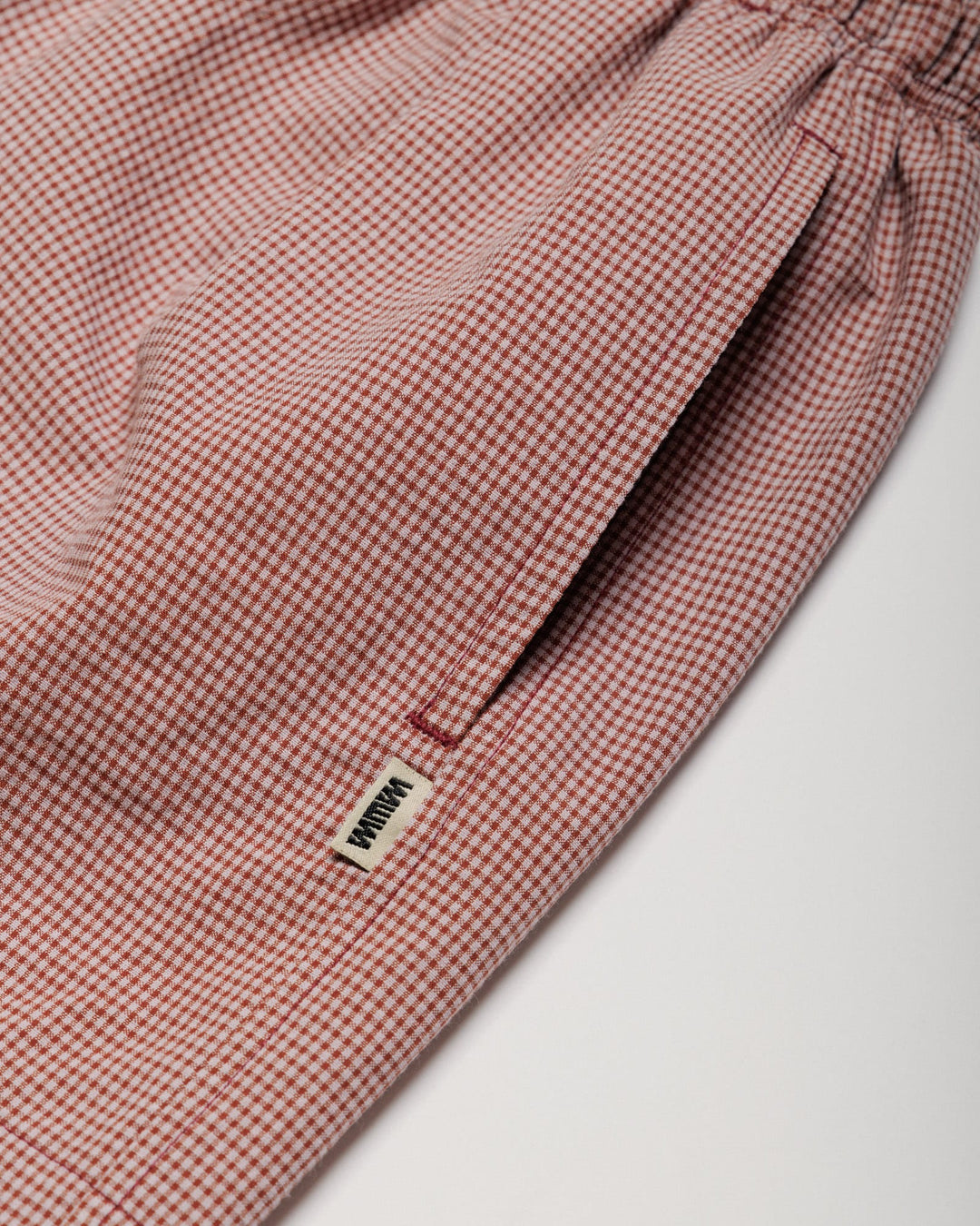 Patti Short - Red Check