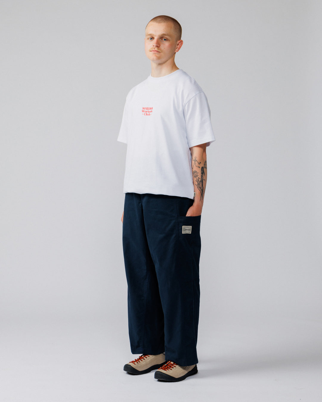 Twill Studio Pants - Navy
