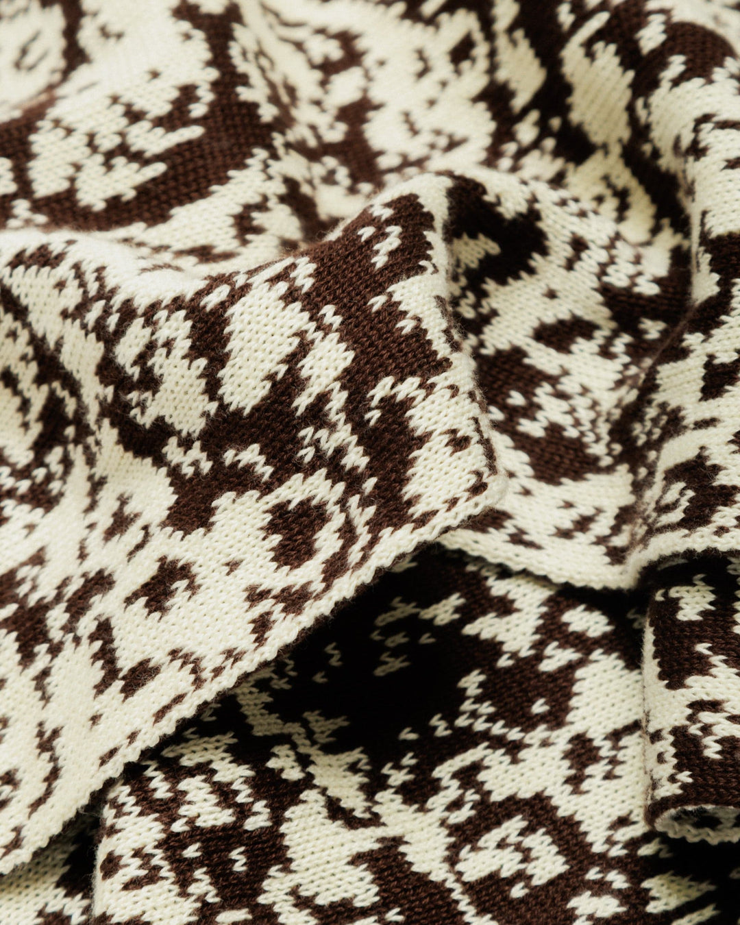 Barley & Hat Scarf Gift Set - Brown & Natural