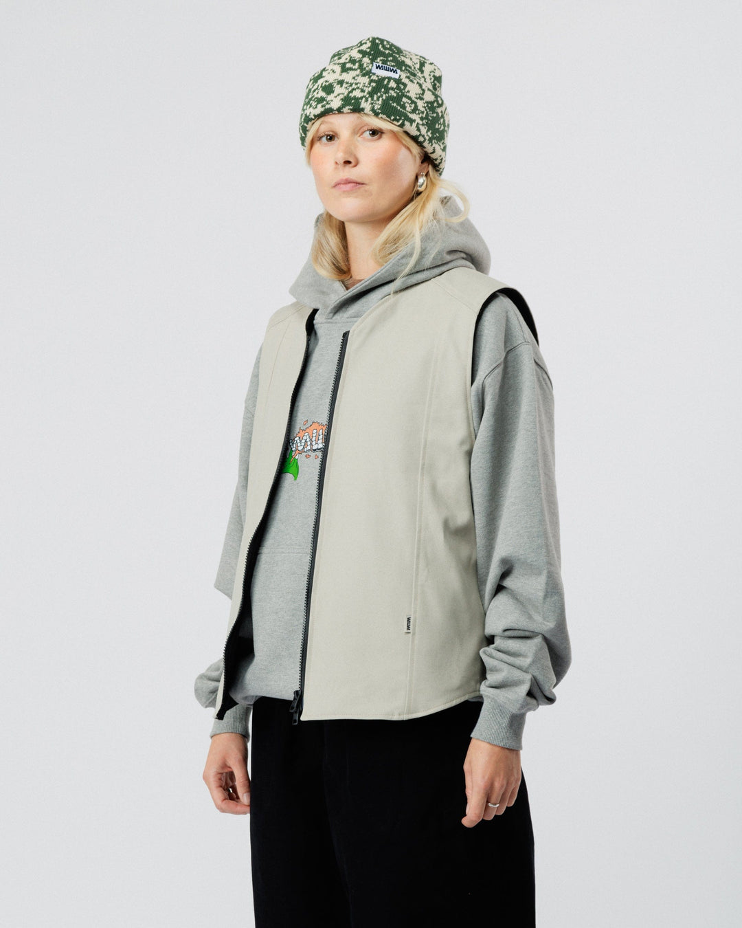 Mill Vest - Stone