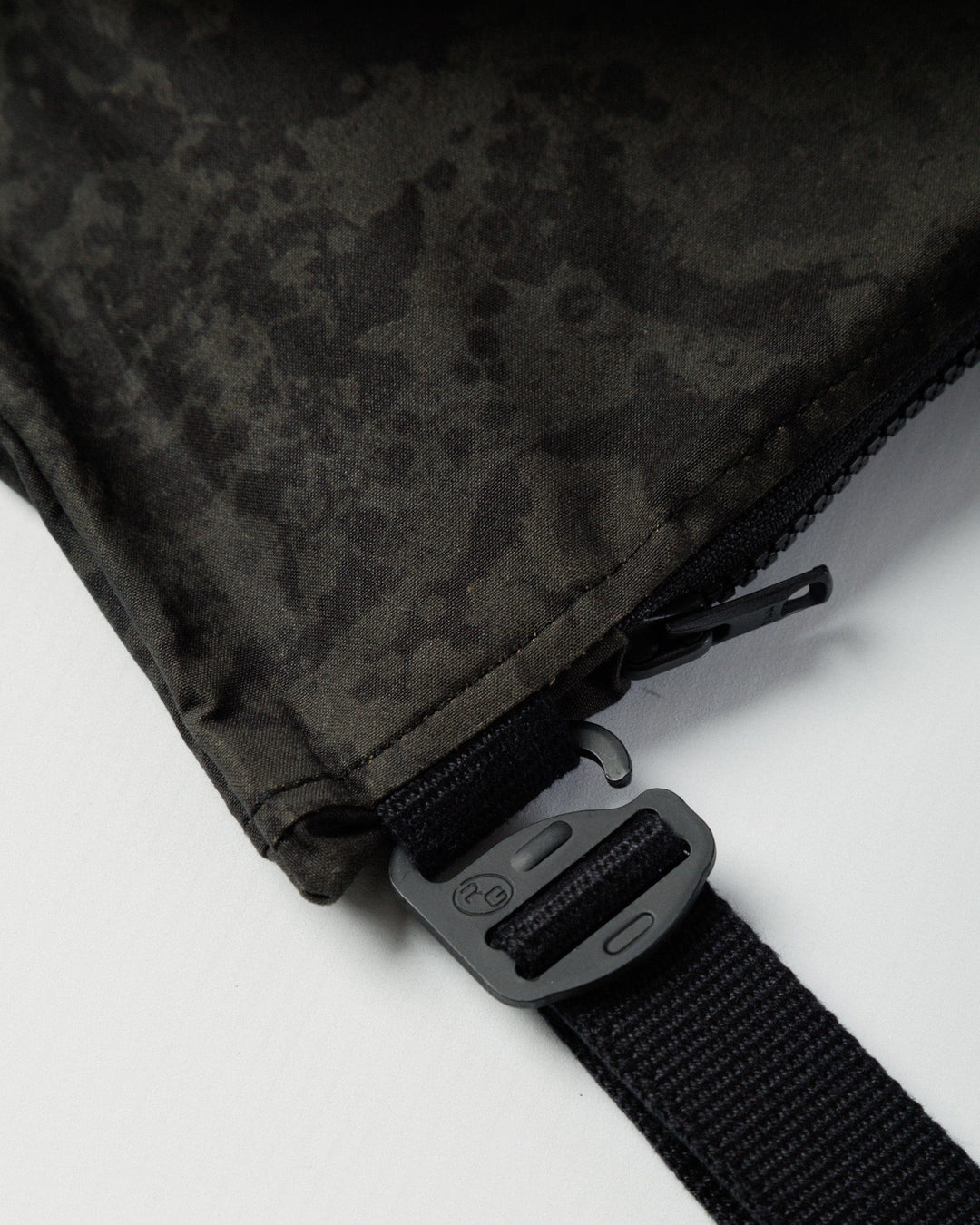 Water Resistant Messenger Bag - Black Ink