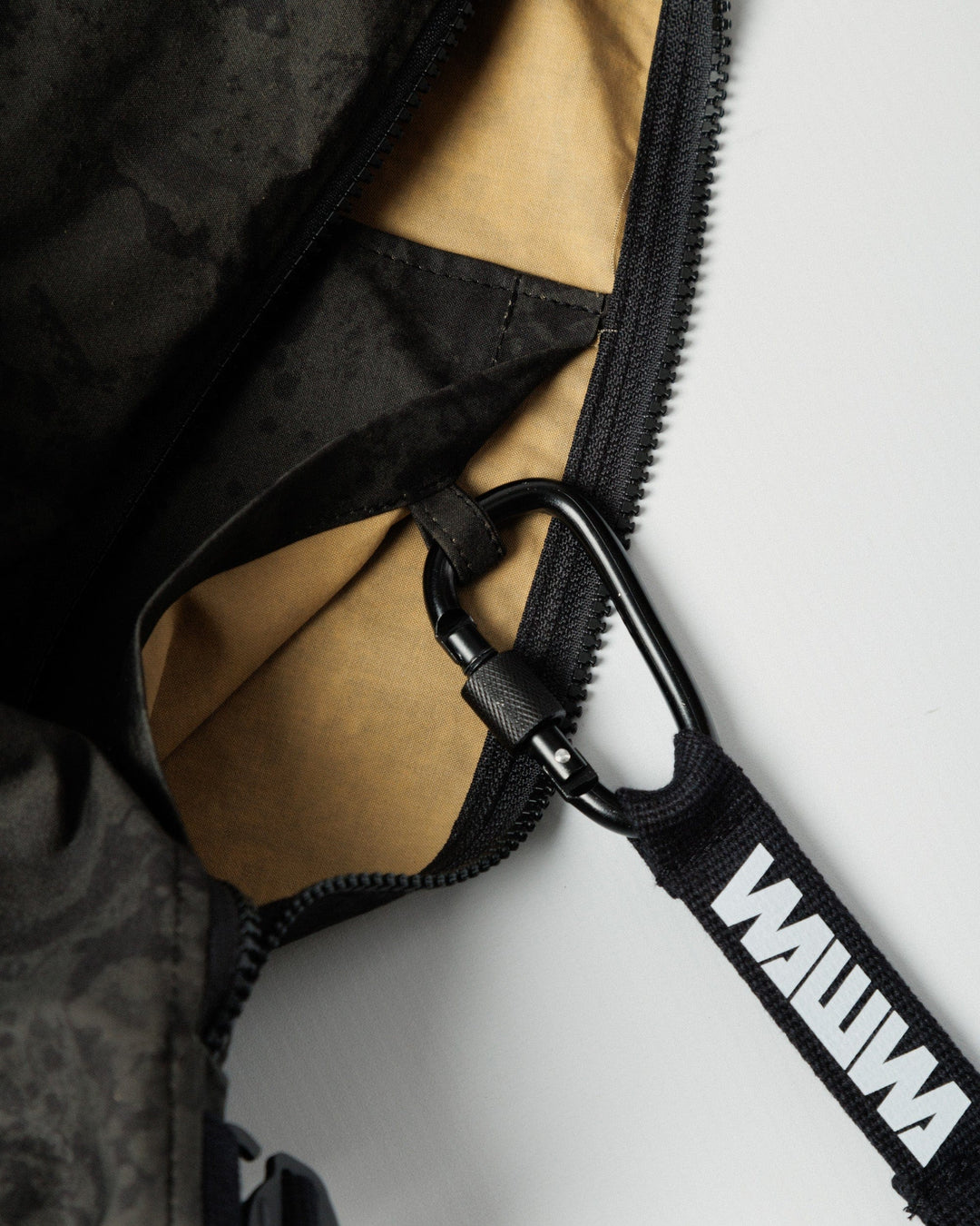 Water Resistant Messenger Bag - Black Ink