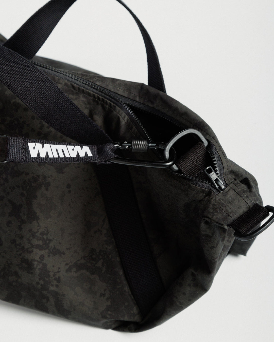 Water Resistant Duffle Bag - Black Ink