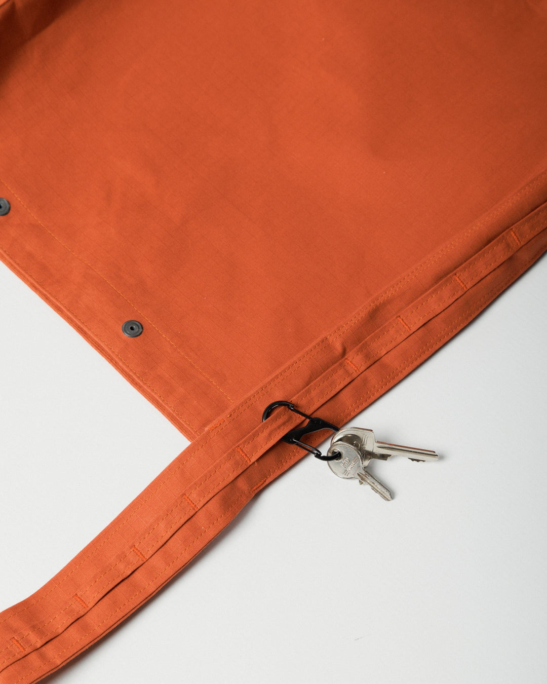 Water Resistant Bar Tack Tote - Biscuit