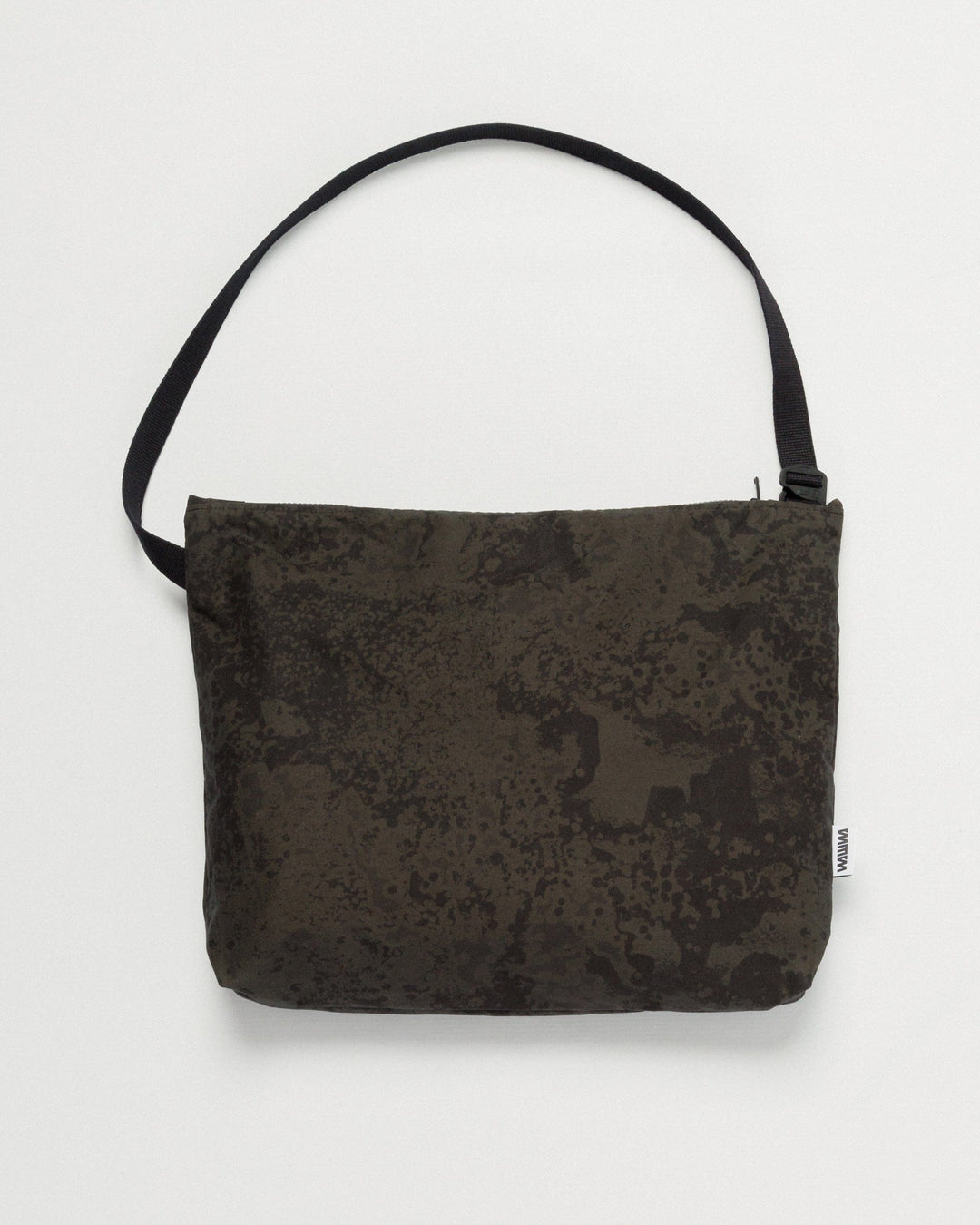 Water Resistant Messenger Bag - Black Ink
