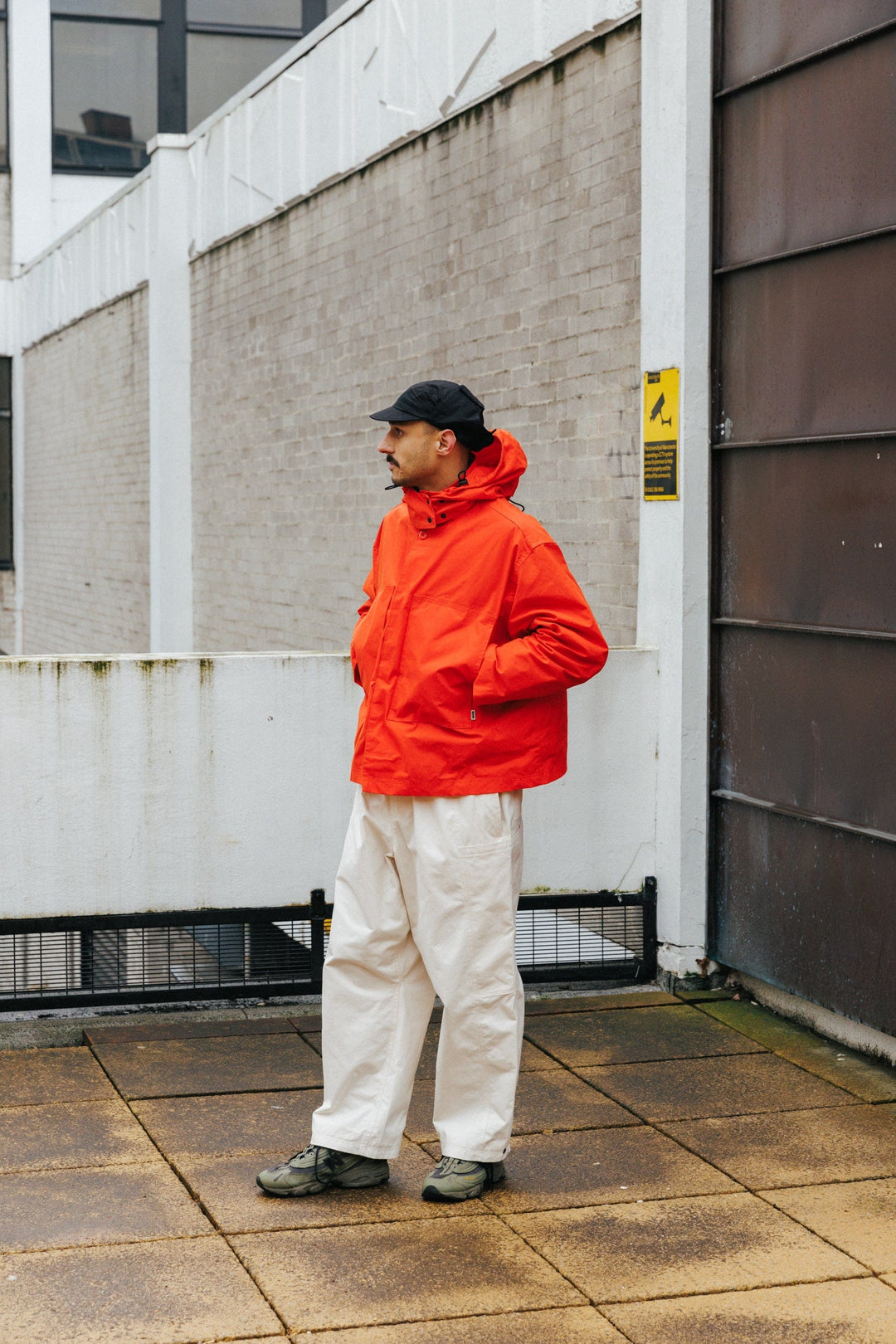 Detachable Hood - Ember Red