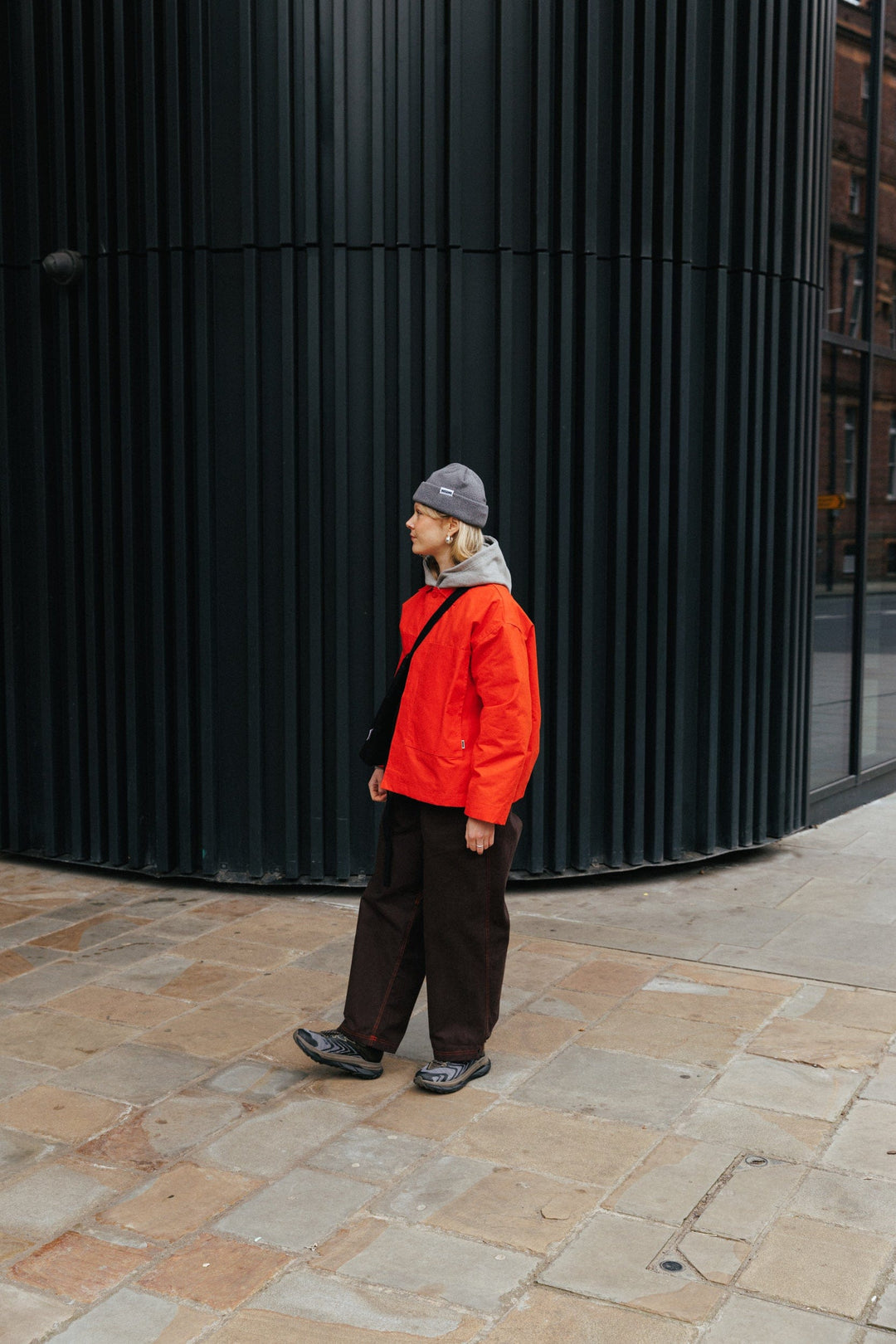 Nell Overshirt - Ember Red