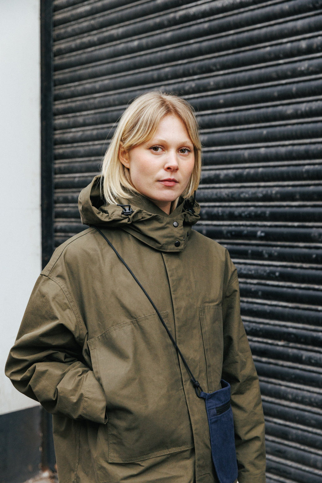 Nell Overshirt - Khaki Green