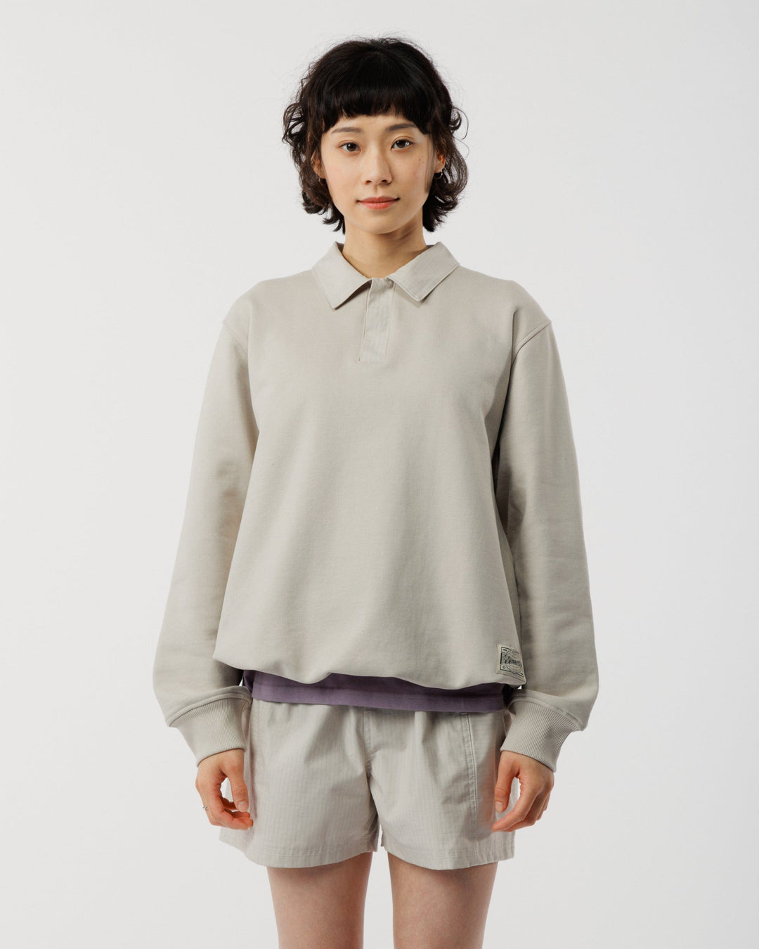 Ellis Rugby Sweatshirt - Stone