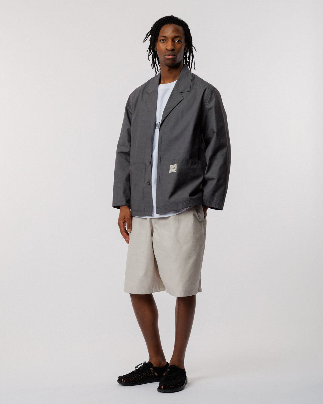 Ripstop Jacket - Charcoal