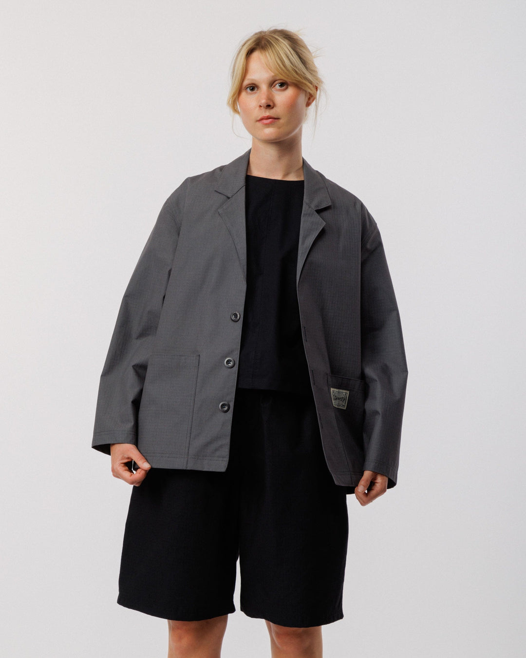 Ripstop Jacket - Charcoal