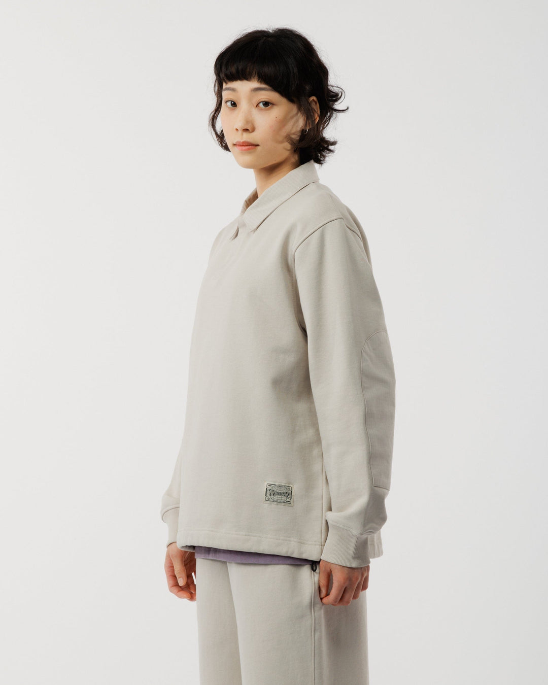 Ellis Rugby Sweatshirt - Stone