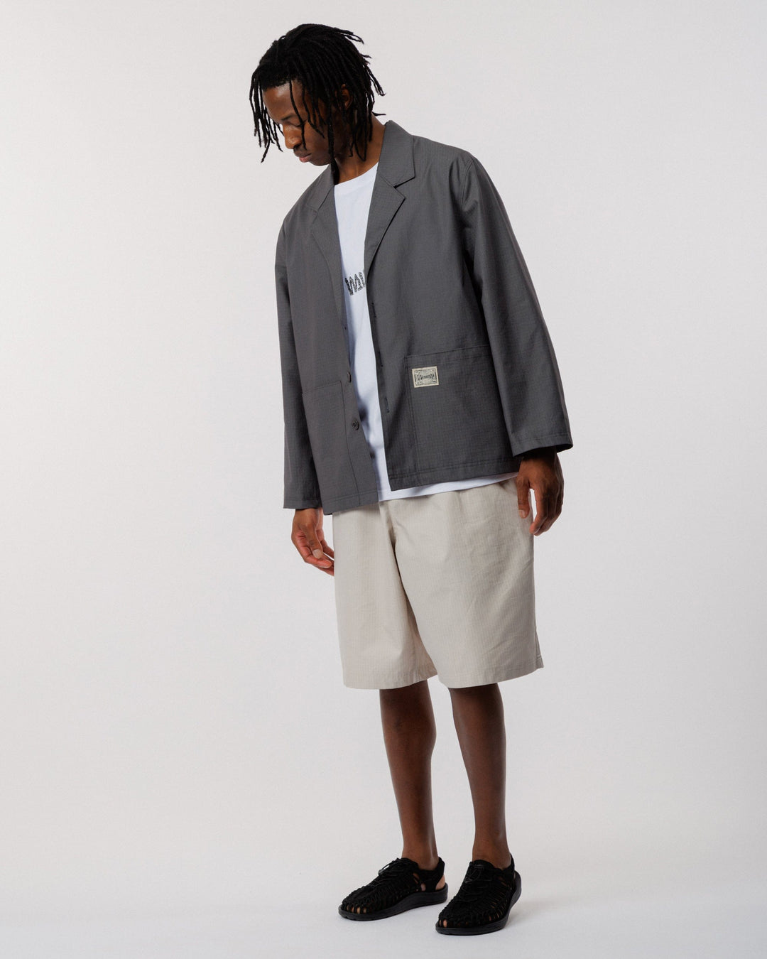 Ripstop Jacket - Charcoal