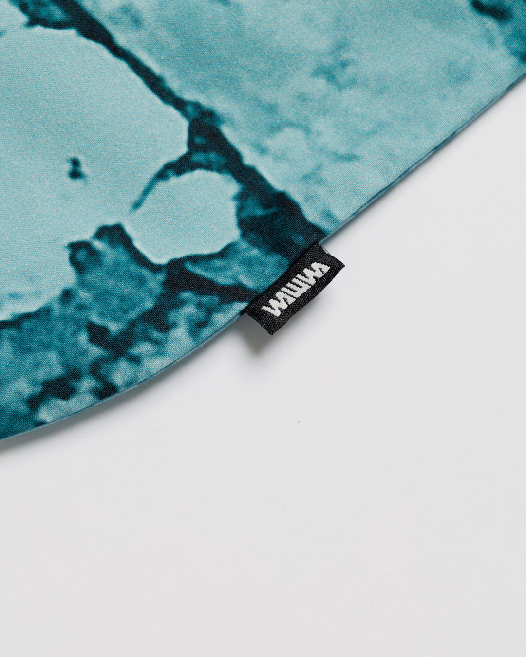 Musette - Blue Brick Camo — WAWWA label edge detail