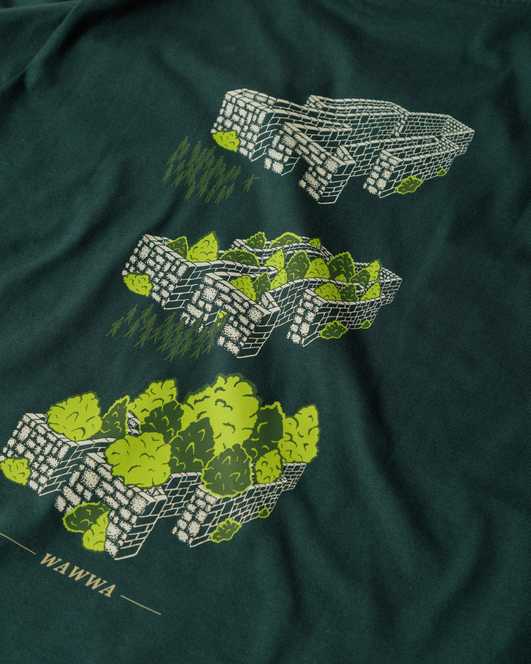 Lark T-Shirt - Forest Green