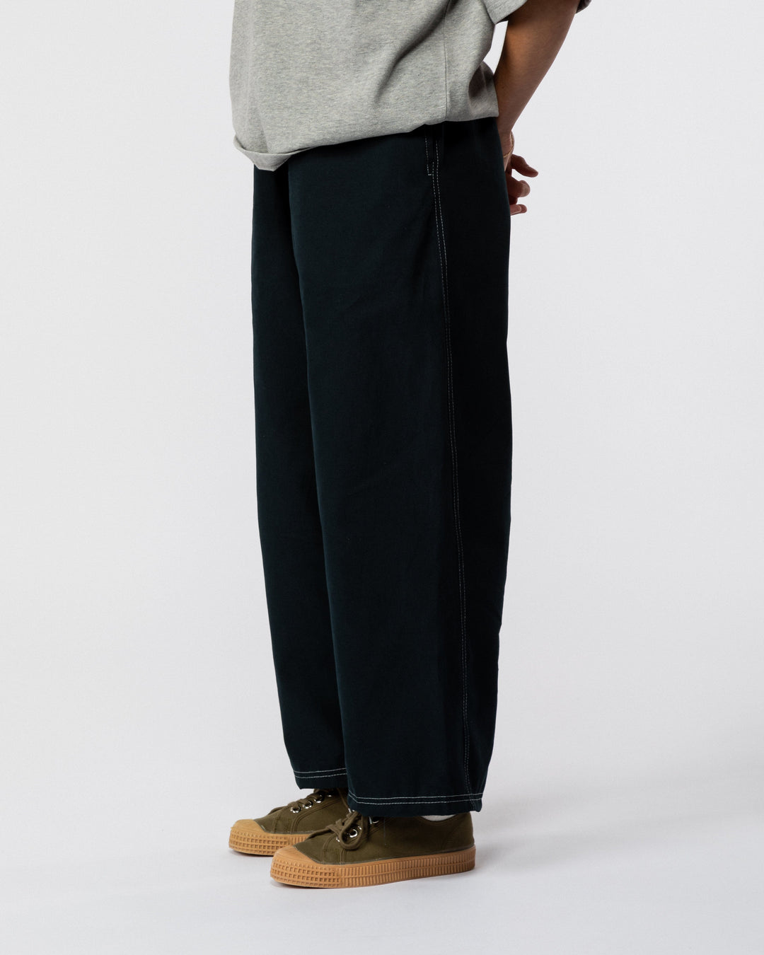 Zama Pant - Navy/White