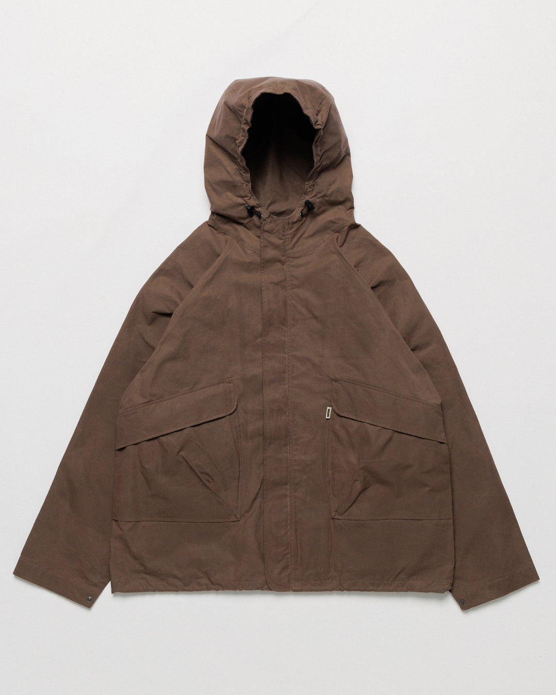 Roam Raglan Jacket - Bracken — front flat, full silhouette
