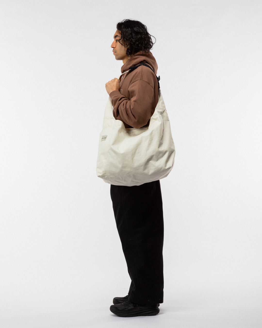 Studio Ripstop Crossbody Tote - Natural