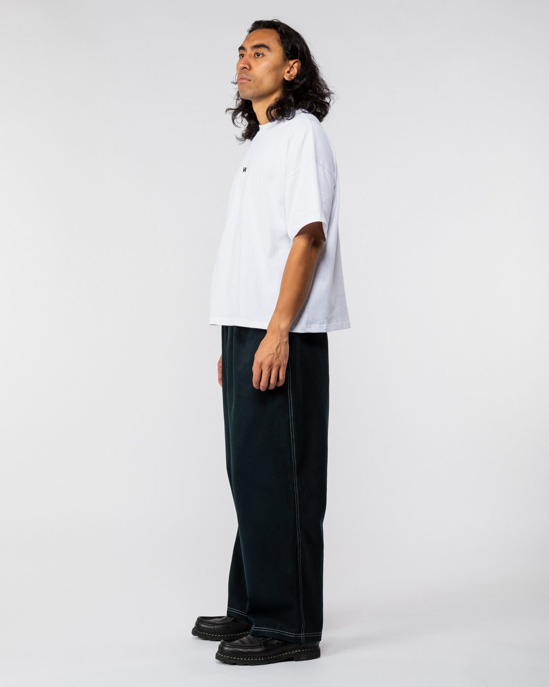 Zama Pant - Navy/White