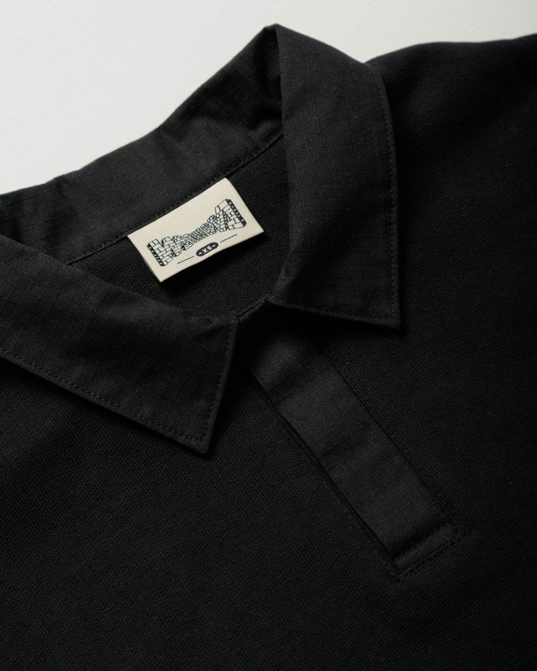 Ellis Rugby Sweatshirt - Black