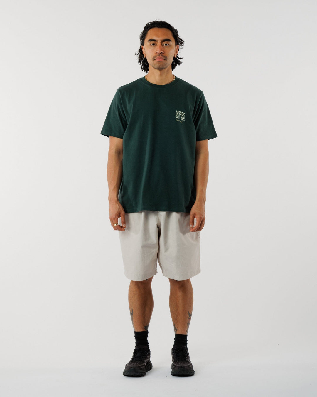 Lark T-Shirt - Forest Green