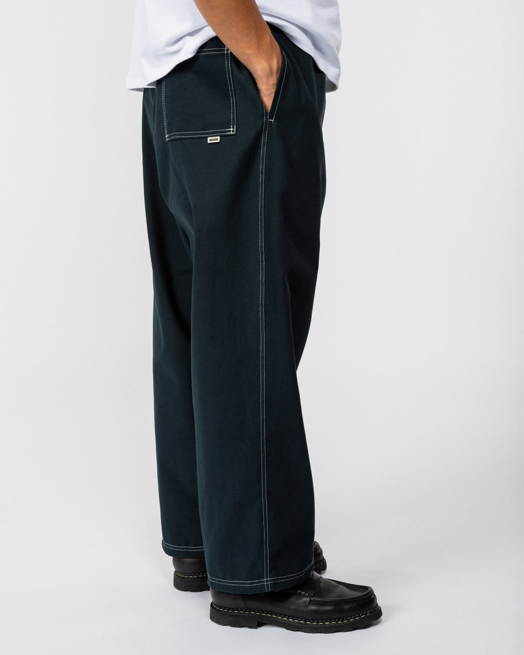 Zama Pant - Navy/White