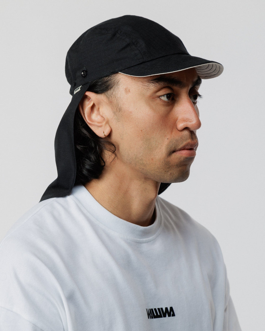 Ripstop  Reversible Oak Cap - Black/Stone